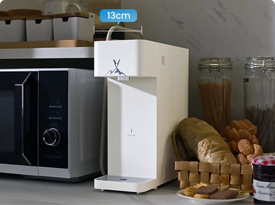 Compact Tankless
Design