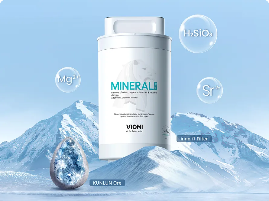 Pure Mineral Water
Enriched with Strontium
